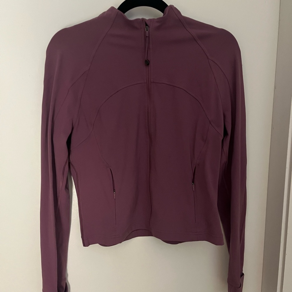 Lululemon cropped define jacket size 12
